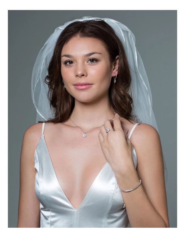 Georgini Iconic Bridal Vera 2Mm Bracelet Silver 3 Georgini Iconic Bridal Vera 2Mm Bracelet Silver - Image 3