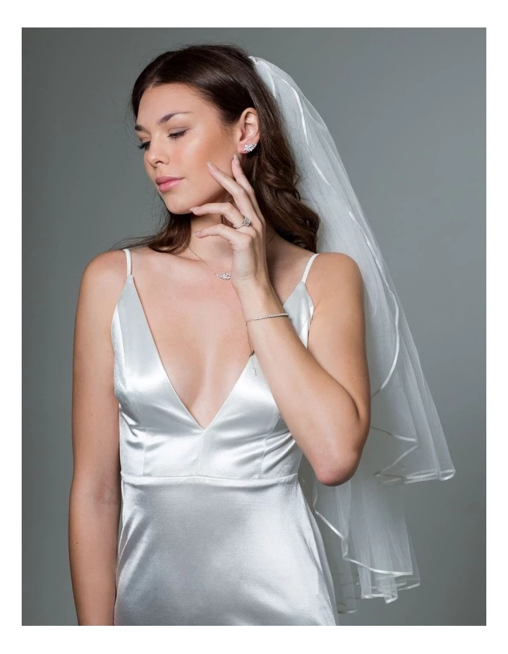 Georgini Iconic Bridal Vera 2Mm Bracelet Silver 4 Georgini Iconic Bridal Vera 2Mm Bracelet Silver - Image 4