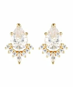 Georgini Iconic Bridal Penelope Earring Gold
