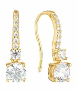 Georgini Iconic Bridal Daphne Gold Earrings