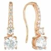 Georgini Iconic Bridal Daphne Earrings Rose Gold