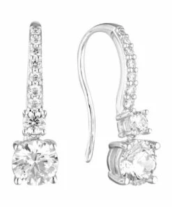 Georgini Iconic Bridal Daphne Silver Earrings