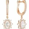 Georgini Iconic Bridal Eloise Rose Gold Earrings