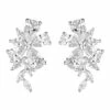 Georgini Iconic Bridal Hyacinth Silver Earrings
