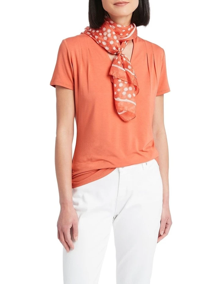 David Lawrence Harlow Scarf PAPAYA in Assorted 1 David Lawrence Harlow Scarf PAPAYA in Assorted