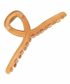 Gregory Ladner Loop Crazy Crab Matte Brown Hair Claw Clip