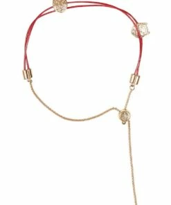 Review x Bromley Tigress Red PU Bracelet