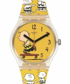 Swatch POW WOW Yellow Watch