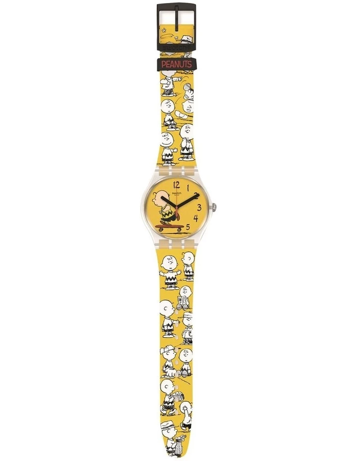 Swatch POW WOW Yellow Watch 2 Swatch POW WOW Yellow Watch - Image 2