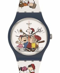 Swatch First Base Blue Watch