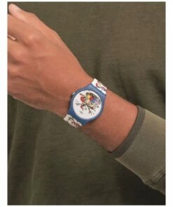 Swatch First Base Blue Watch -RAY-BAN Online Store 889461640 4 720x928