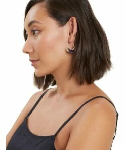 Seed Heritage Enamel Deep Navy Swing Earring -RAY-BAN Online Store 890439850 3 720x928