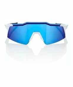100 Percent Speedcraft SL Matte White/Blue HiPER Blue