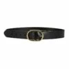 Deadly Ponies Wide Belt in Black