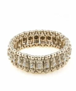 La Florentina Giora' Bracelet with Swarovski Crystals Bronze