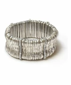 La Florentina Giora' Allegra Bracelet With Swarovski Crystals Silver