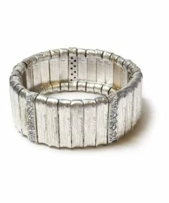 La Florentina Giora' Anna Bracelet Rhodium