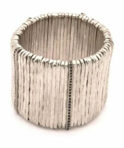 La Florentina Giora' Attilia Bracelet Rhodium Finish