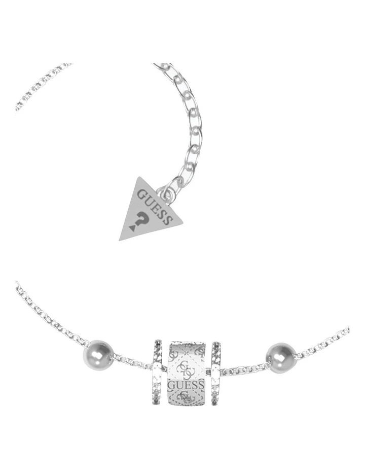 Guess Round Harmony Silver Tone Bracelet 2 Guess Round Harmony Silver Tone Bracelet - Image 2