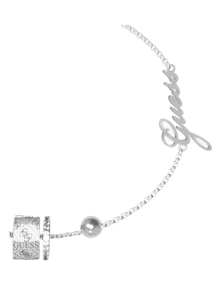 Guess Round Harmony Silver Tone Bracelet 3 Guess Round Harmony Silver Tone Bracelet - Image 3