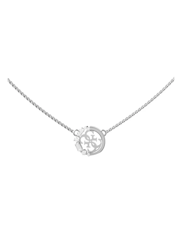 Guess That's Amore Silver Tone Necklace 2 Guess That's Amore Silver Tone Necklace - Image 2