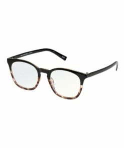 Le Specs Fine Specimen Black Tort 2130117 Anti Blue Light Glasses