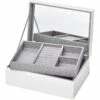 One Six Eight London Matilda Large Jewellery Box White