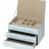 One Six Eight London Gabriella Duck Egg Blue Medium Jewellery Box