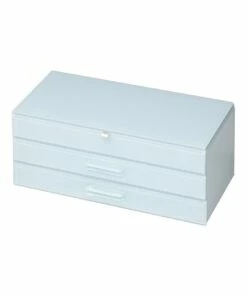 One Six Eight London Gabriella Duck Egg Blue Large Jewellery Box -RAY-BAN Online Store 899424910 3 720x928