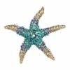 Barcs Blue Starfish Brooch
